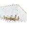 Z-Lite Viviana Chandelier, 8-Light, 26 In.W x 12 In.H, Rubbed Brass/Alabaster 345P26-RB - alternate 3